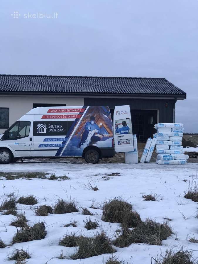 Sienų Oro tarpo bei stogo perdangos šiltinimas - nuotraukos Nr. 11