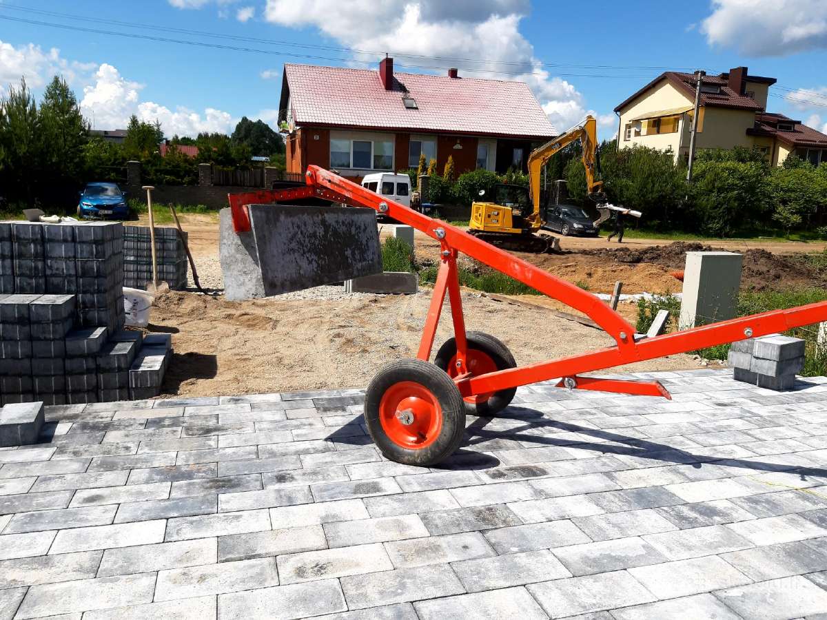 Trinkelių transportavimo vežimėlis - nuotraukos Nr. 8