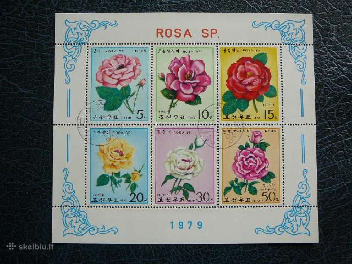 Rozes Geles Koreja 1979 antsp. kr1821p