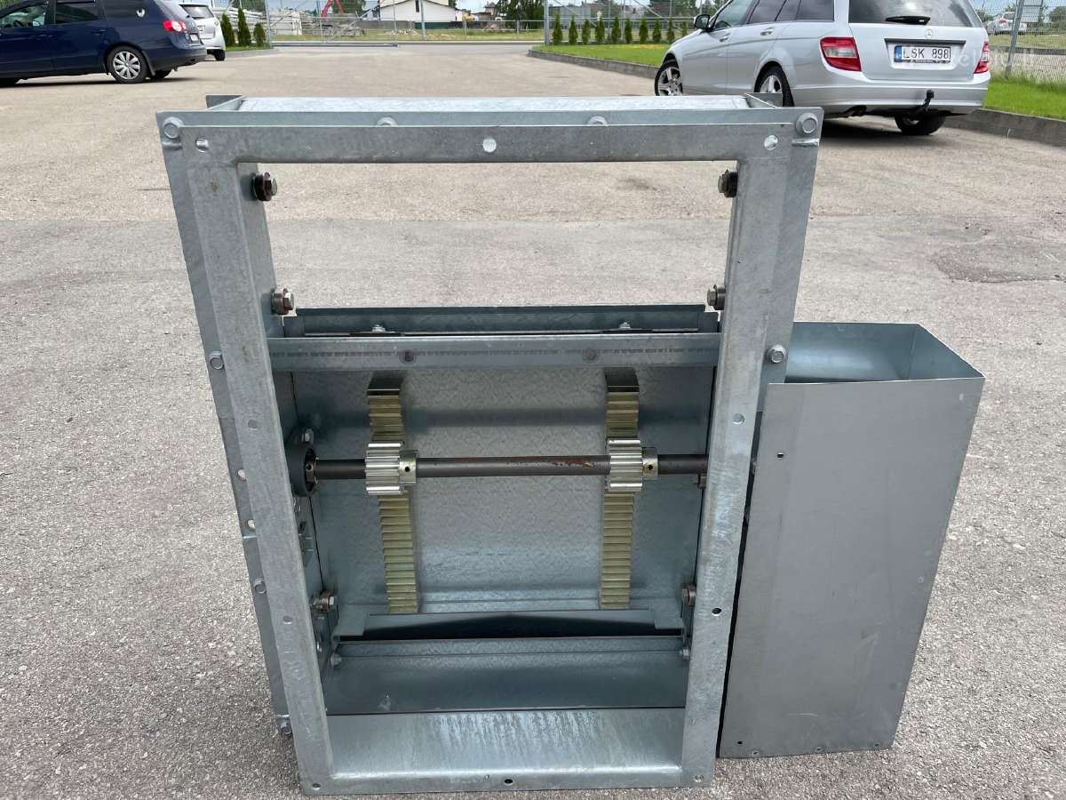 Nauja elektrinė birių produktų išleidimo sklendė