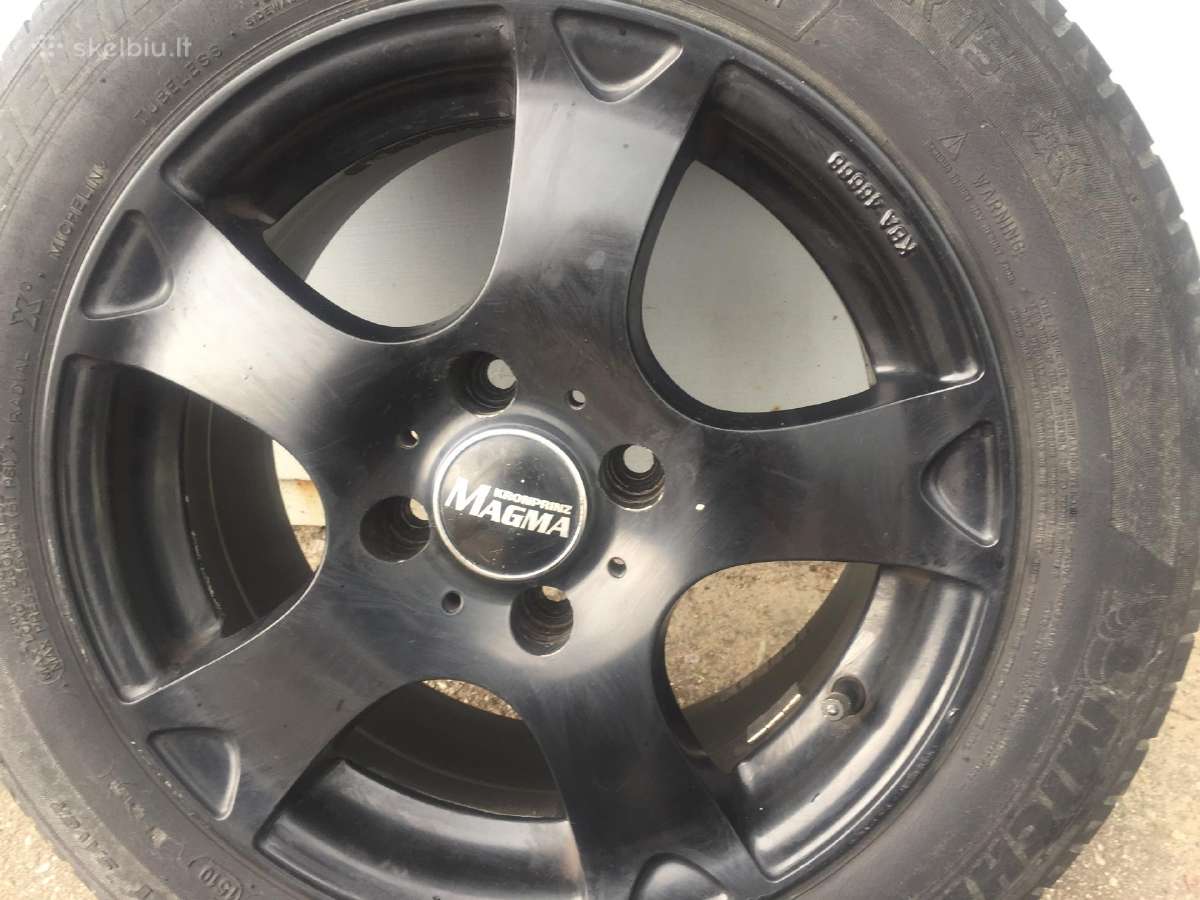 R16 R15 padangos, ratlankiai 4vnt Continental M+s - nuotraukos Nr. 15