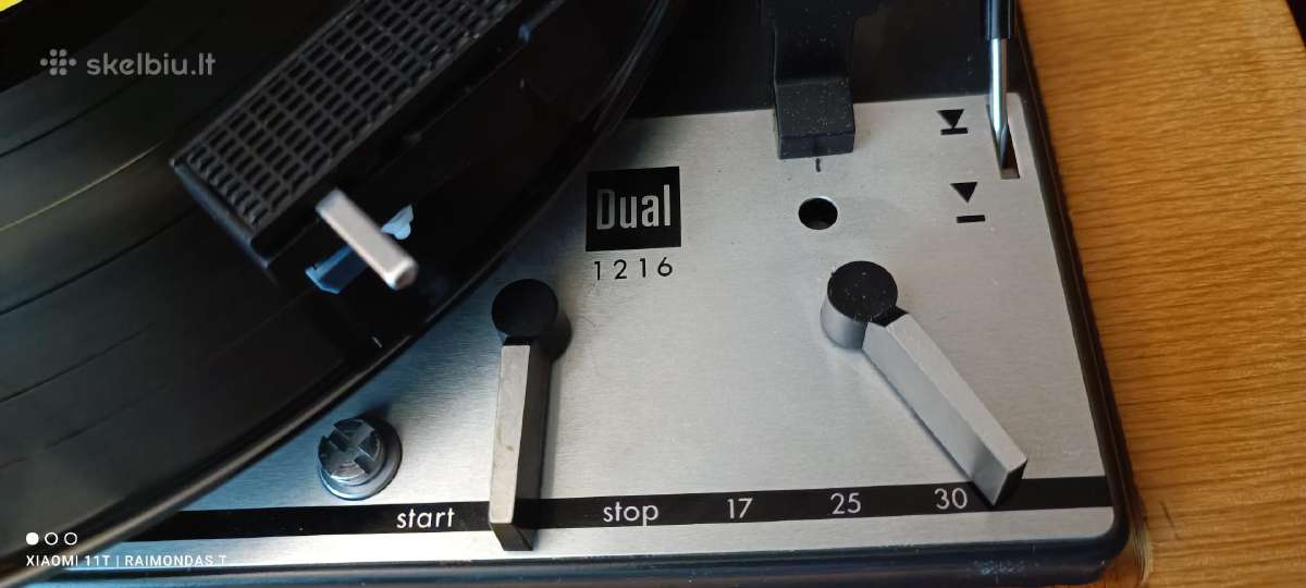 Geras retro komplėktas vinilo mėgėjams .dual, ferg - nuotraukos Nr. 6
