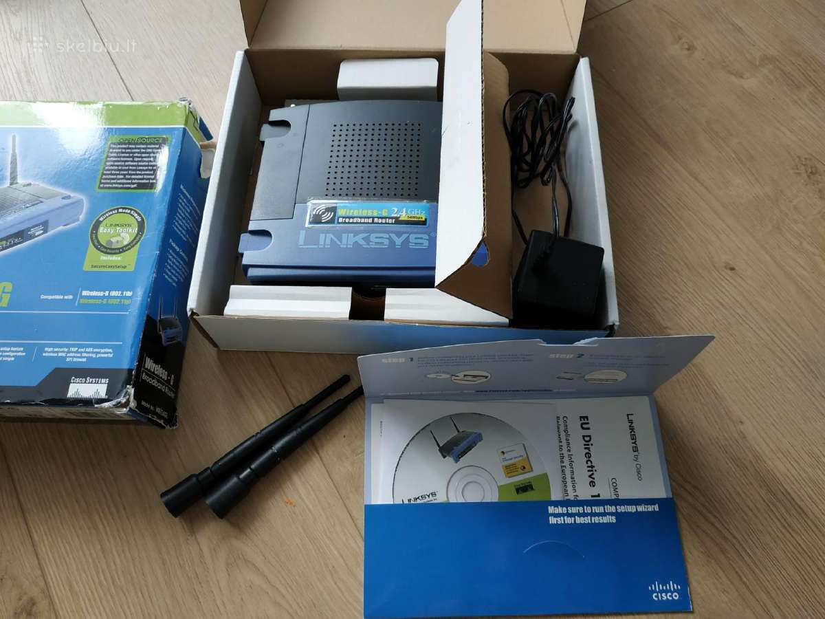 Linksys Wrt54gl - nuotraukos Nr. 3