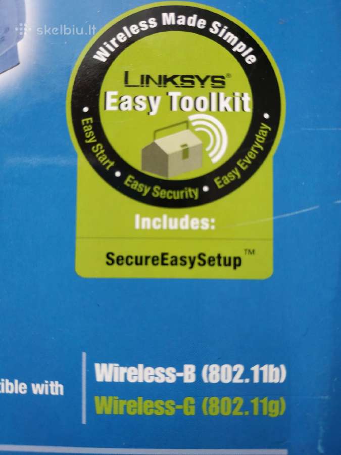 Linksys Wrt54gl - nuotraukos Nr. 7