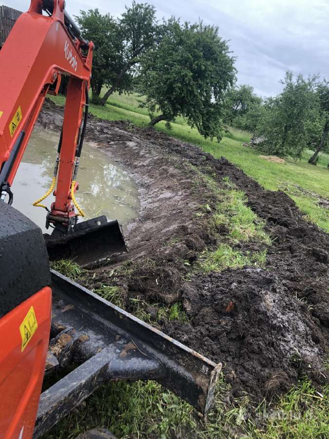 Žemės kasimo darbai mini ekskavatorius alytus - nuotraukos Nr. 3