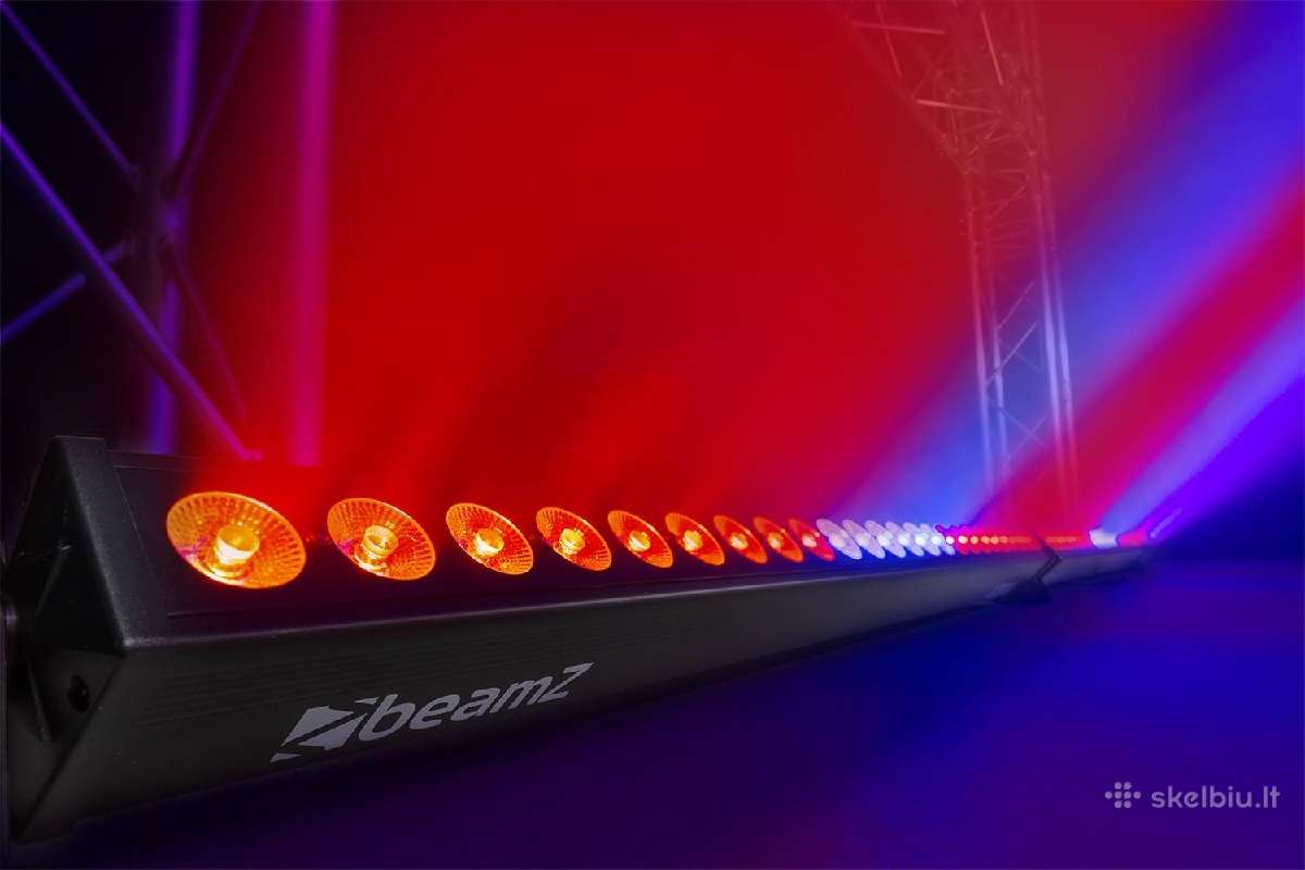 Beamz Lcb244 LED Bar 24x 4w 8 segmentų - nuotraukos Nr. 5