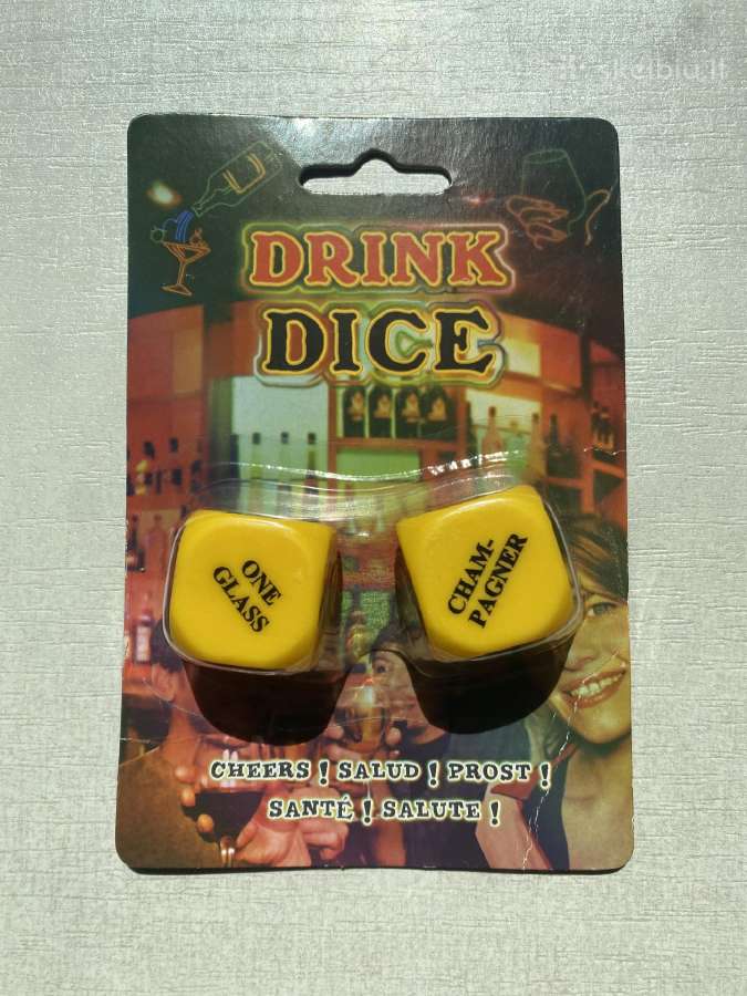Žaidimo kauliukai Drink Dice