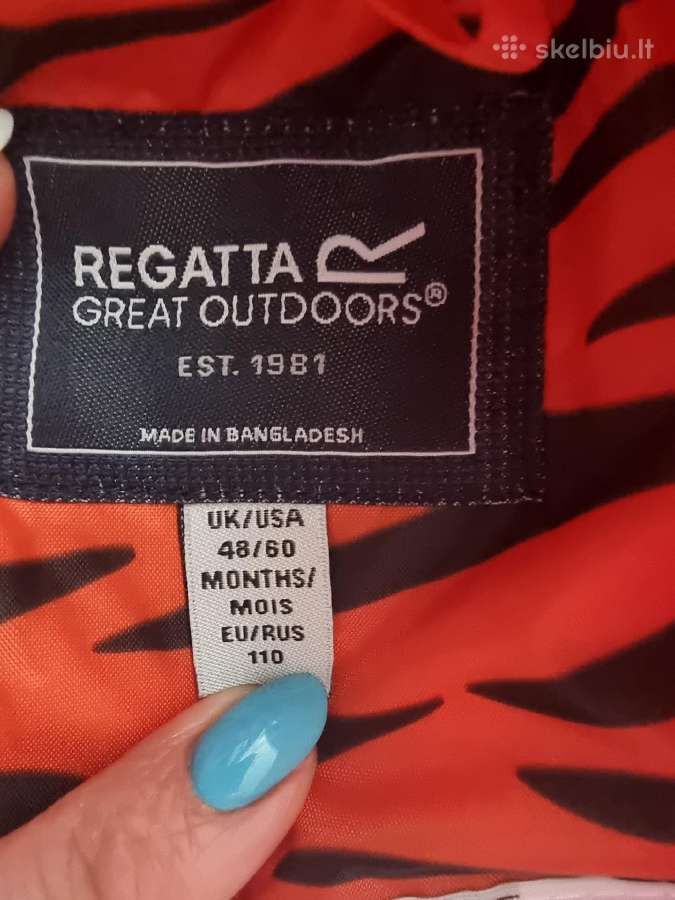 Regatta kombinezonas su flysu 4-5 m - nuotraukos Nr. 5