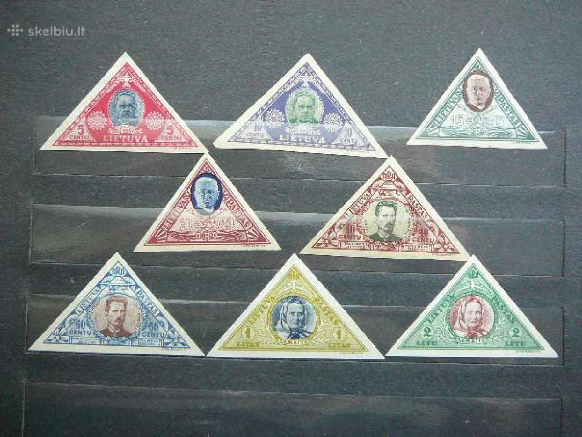 Lietuva 1933 Septyndieniai Mlh lit372/9bsp