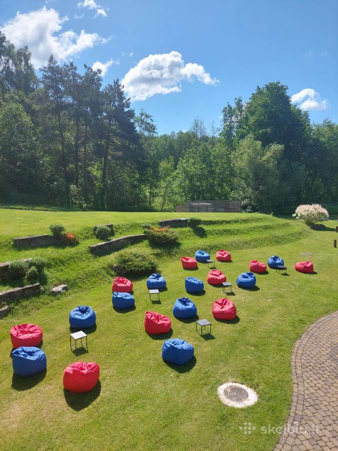 Sėdmaišių, pufų, staliukų nuoma su pristatymu 24/7 - nuotraukos Nr. 4