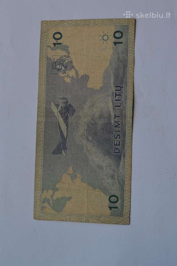 10 litu 1993 m. - nuotraukos Nr. 2