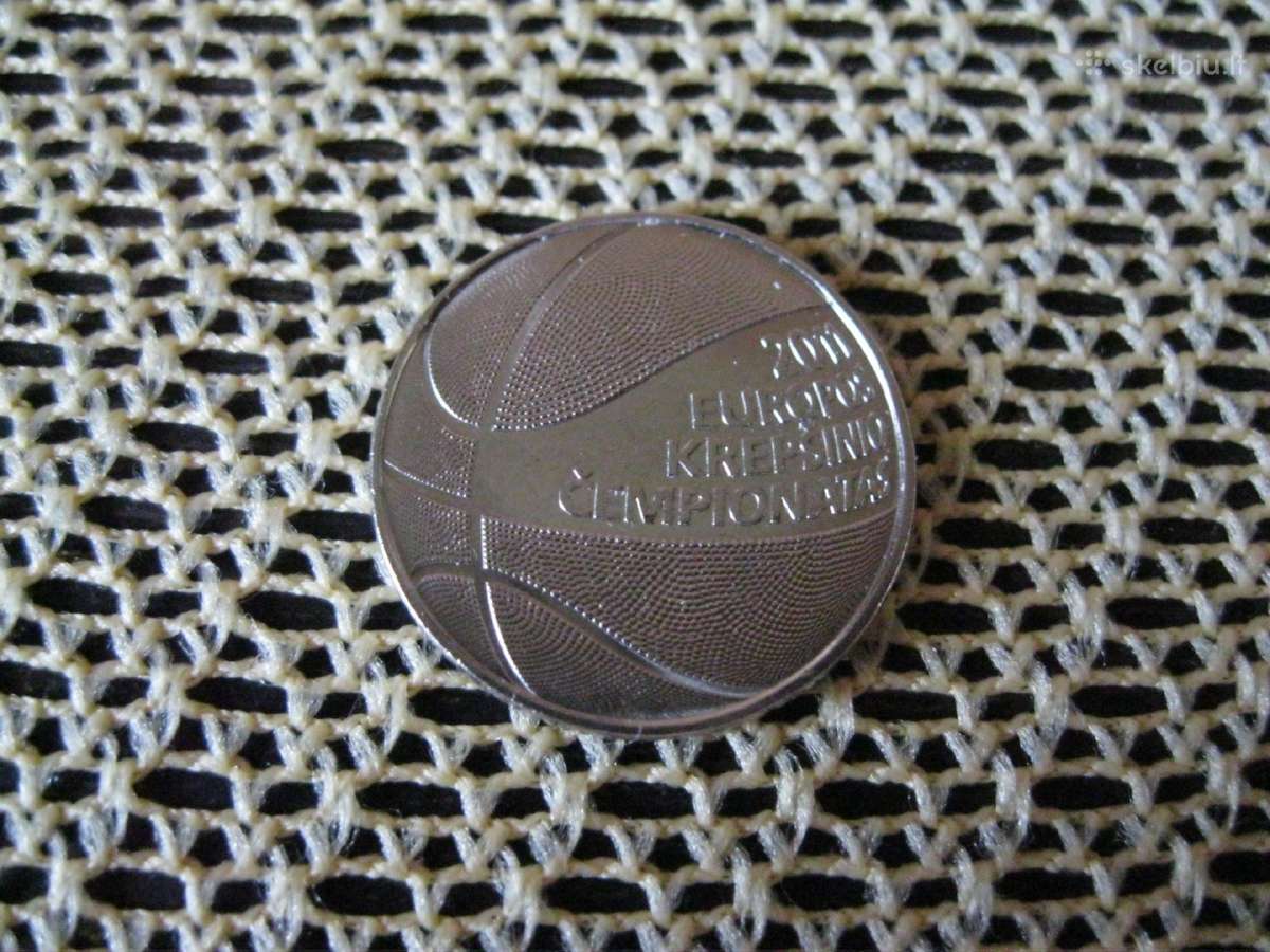 Lietuvos Moneta 1 Litas 2011 m. .Krepsinis