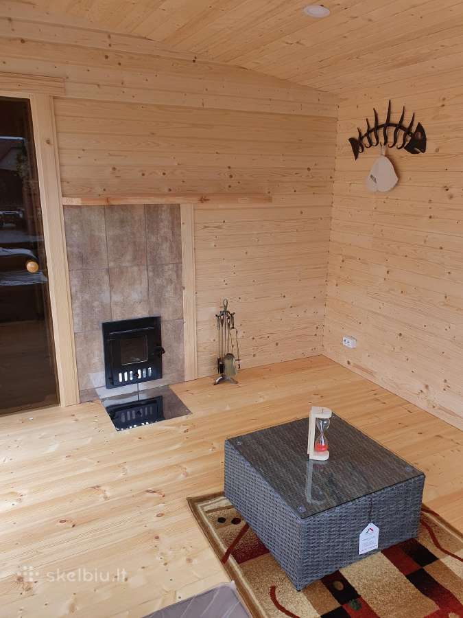 Pirtys, medinis sodo namelis,kubilai,pavesinės - nuotraukos Nr. 8