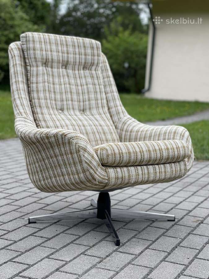 Mid-century fantastiskas fotelis