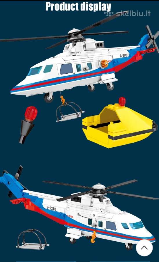 Lego sraigtasparnis - nuotraukos Nr. 3