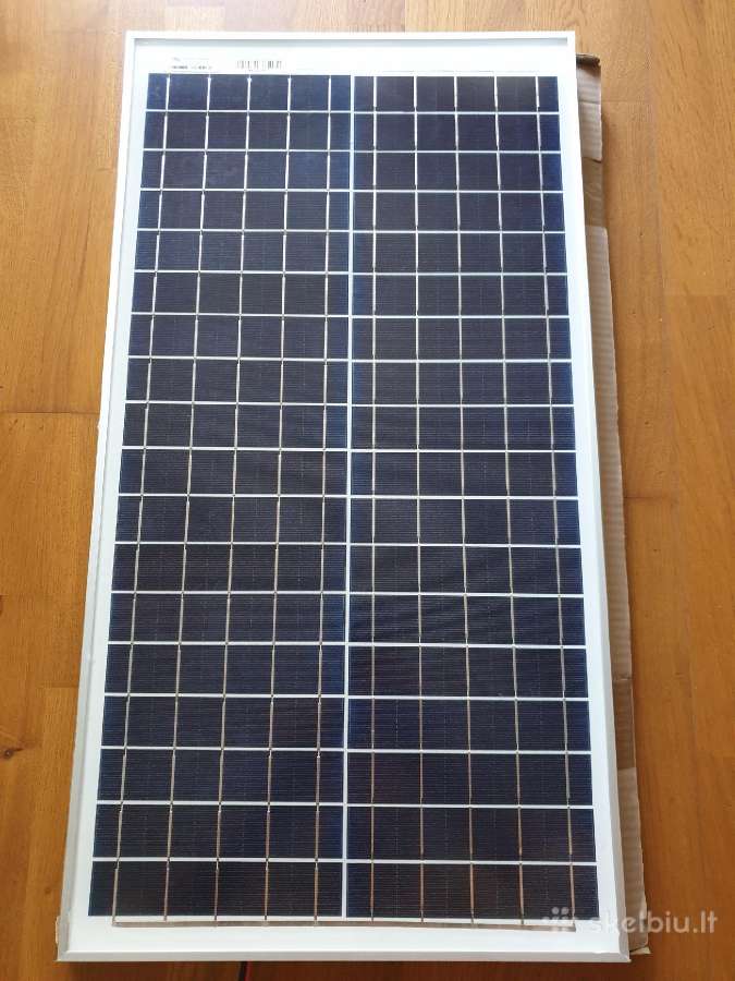 Saulės baterijos komplektas su valdikliu 30w 100a - nuotraukos Nr. 2