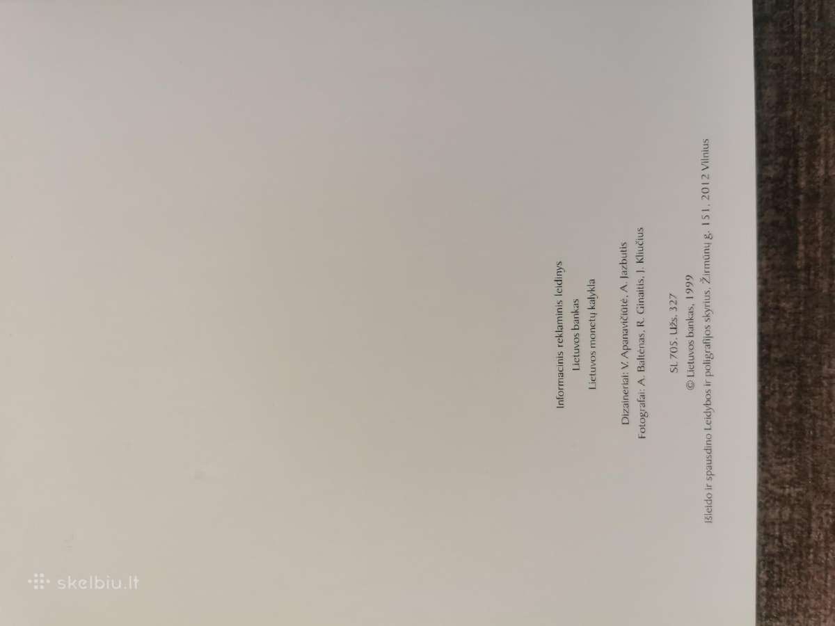 Lietuvos monetų kalyklos informacinis leidinys - nuotraukos Nr. 3