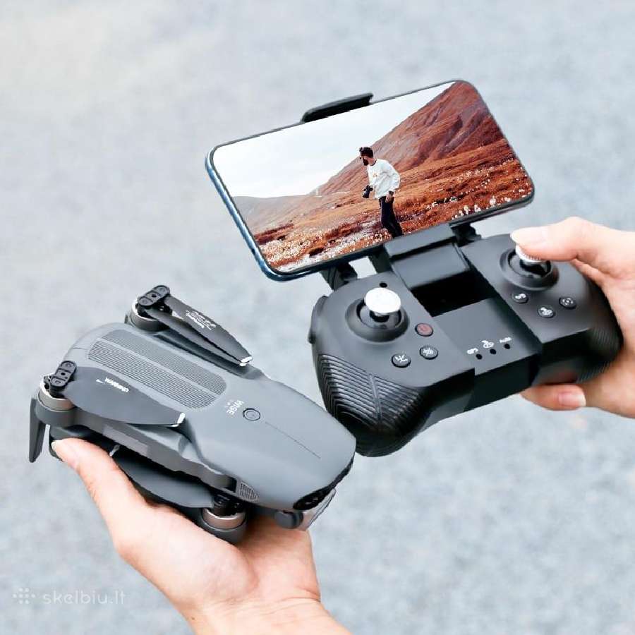 Wise dronas su dviejomis kameromis 8k, GPS ir WiFi - nuotraukos Nr. 4