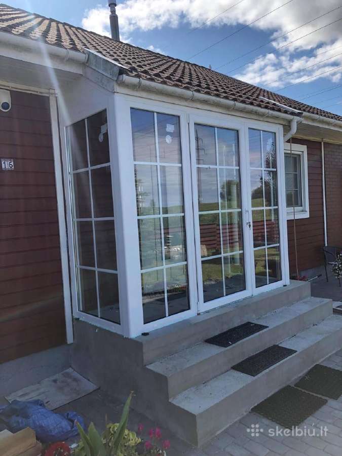 Plastikiniai langai balkonu stiklinimas Klaipėda - nuotraukos Nr. 20
