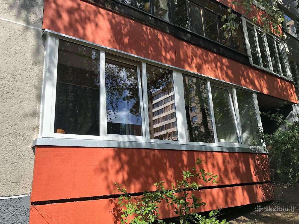 Plastikiniai langai balkonu stiklinimas Klaipėda - nuotraukos Nr. 17