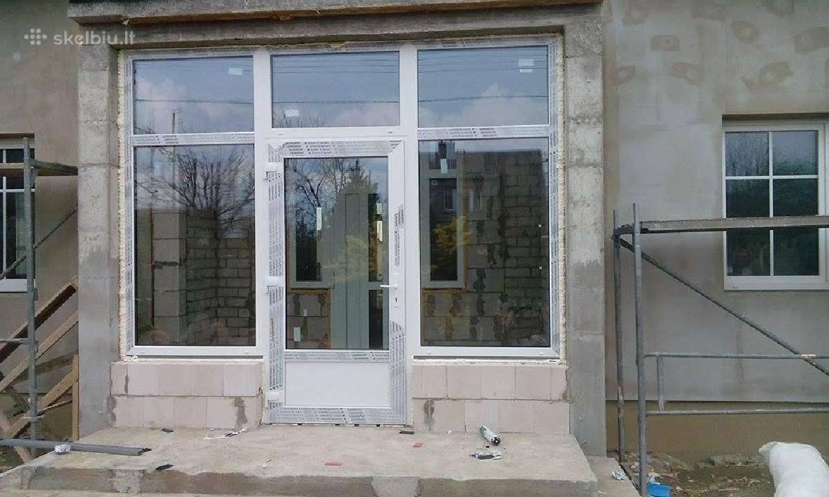 Plastikiniai langai balkonu stiklinimas Klaipėda - nuotraukos Nr. 21