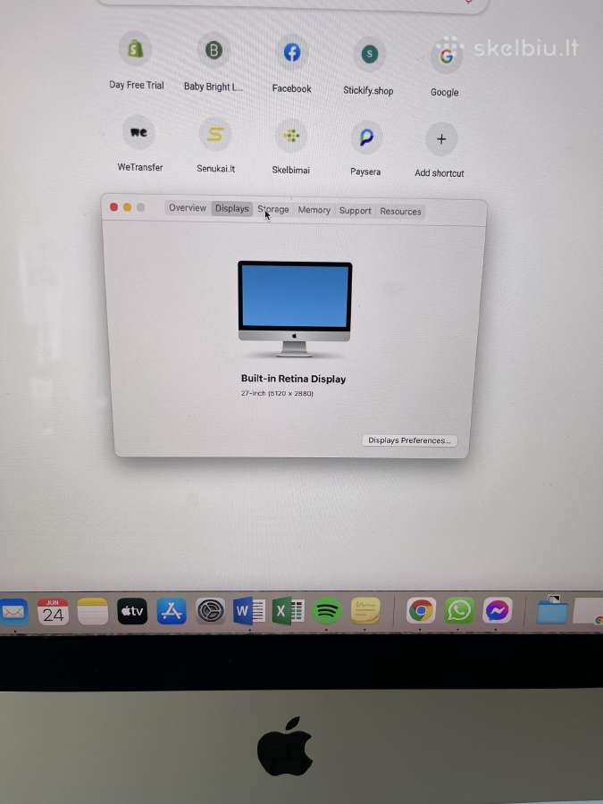 Apple iMac 27 -inch, 2015 - nuotraukos Nr. 5