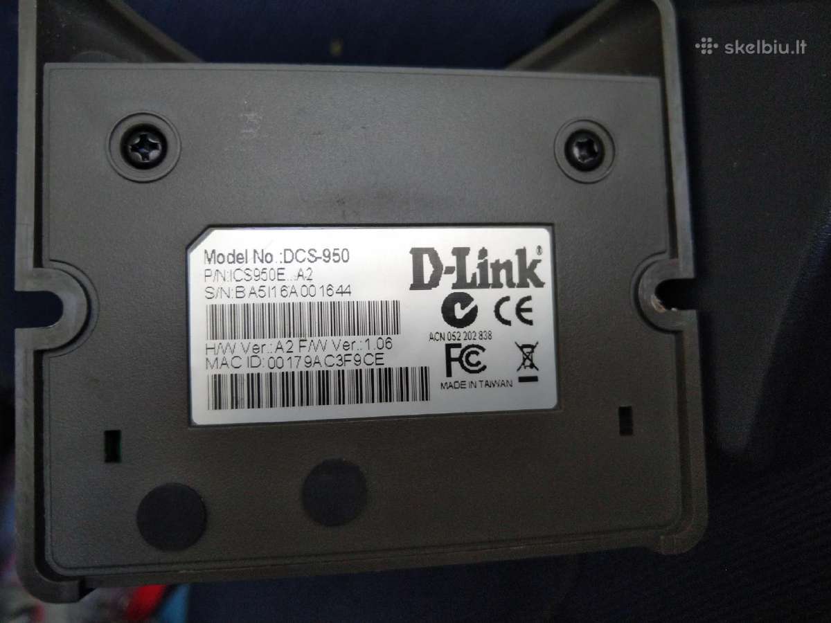D-link Dcs-950 Ip kamera - nuotraukos Nr. 2