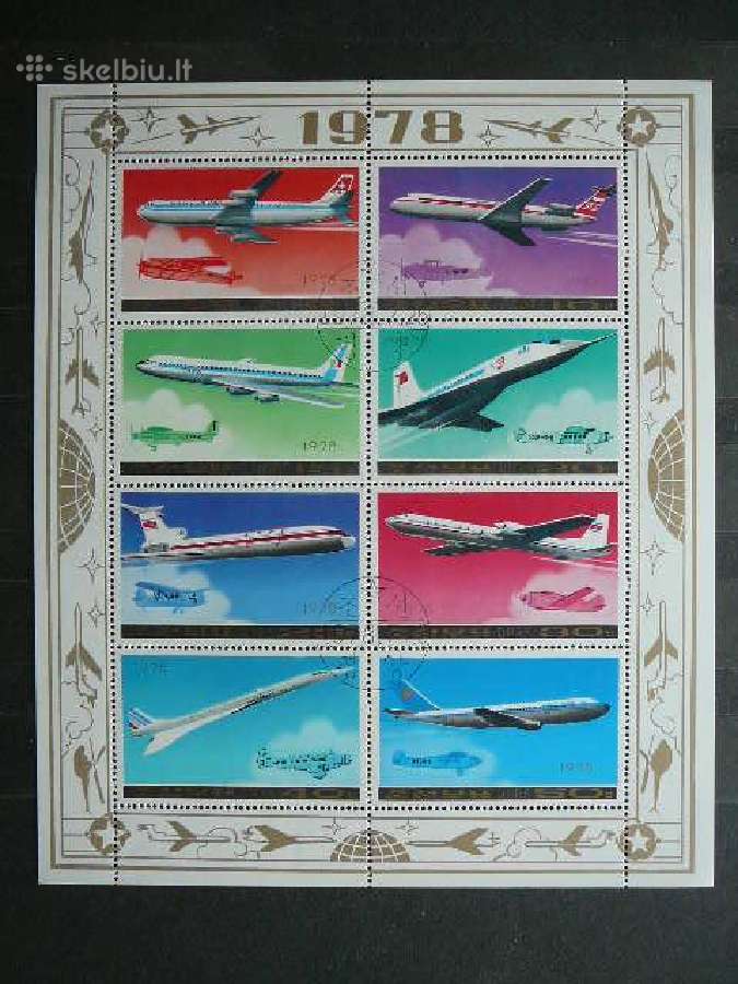 Lektuvai Koreja 1978 antsp. kr1781