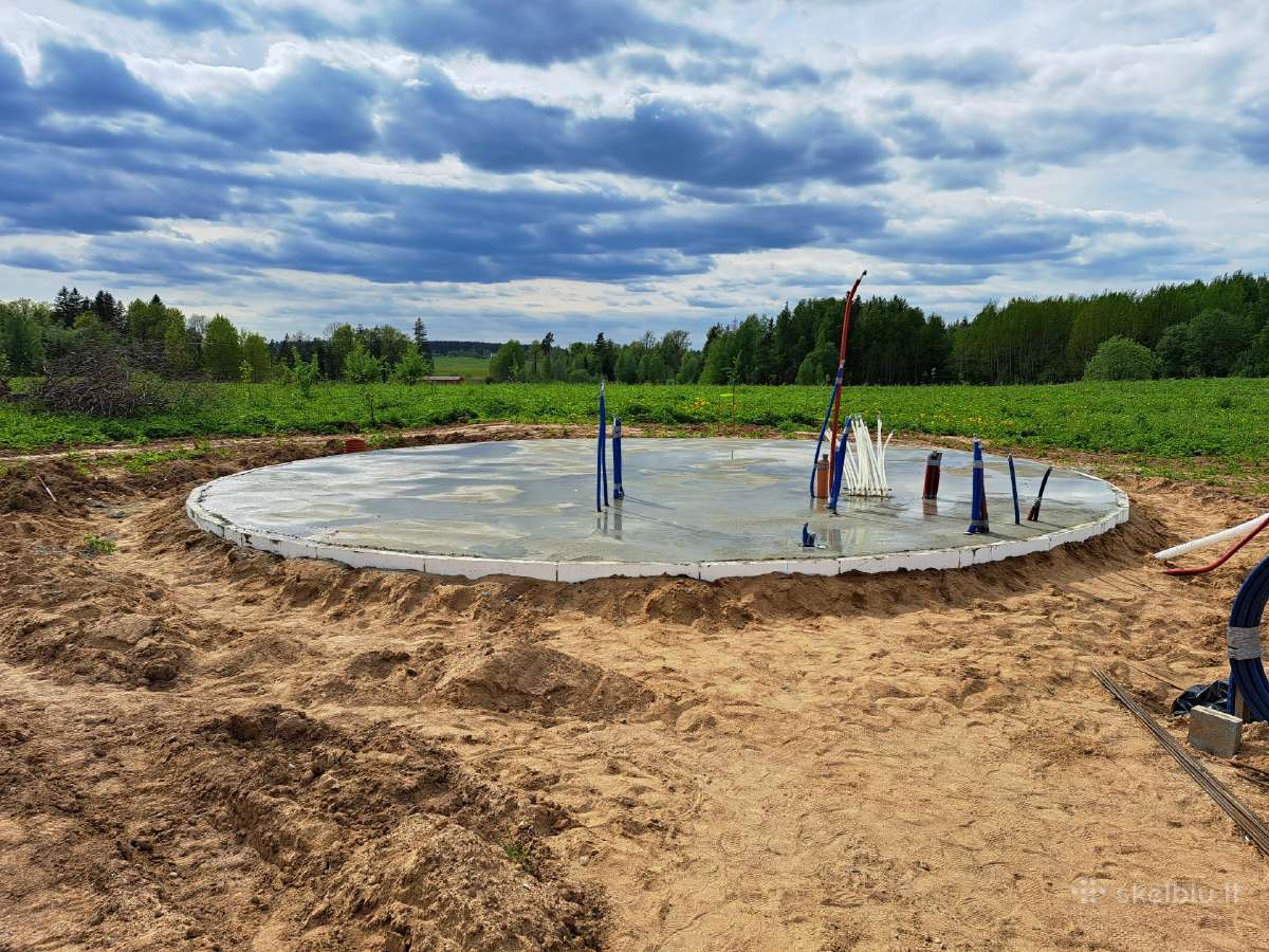 Plokštuminiai, visų tipų pamatai, baseinai - nuotraukos Nr. 13