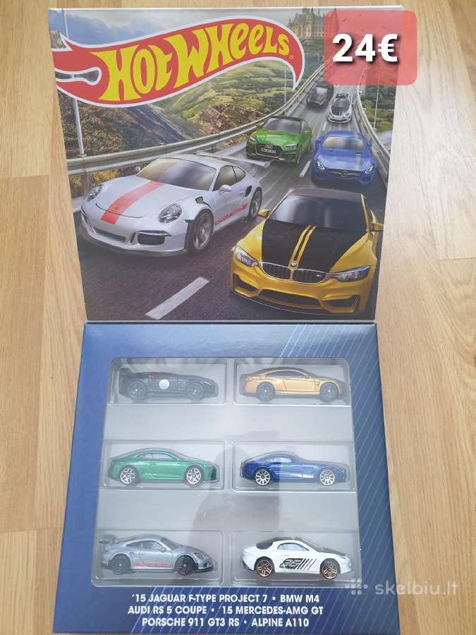 Hot Wheels European 6-pack
