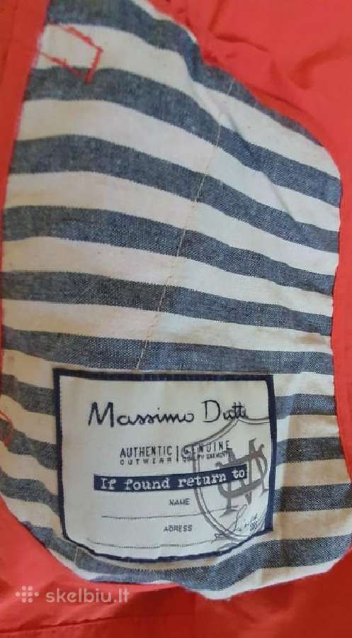 Massimo Dutti striuke-lietpaltis, 8-9 m. - nuotraukos Nr. 5