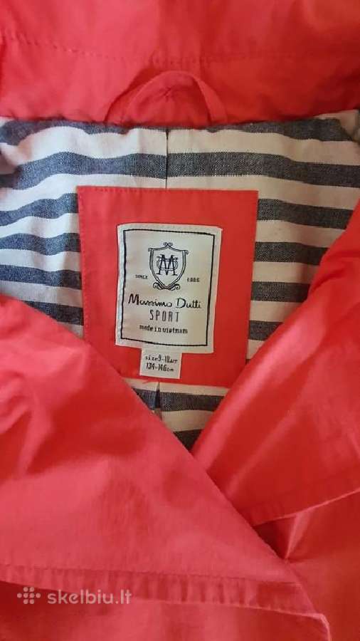 Massimo Dutti striuke-lietpaltis, 8-9 m. - nuotraukos Nr. 7