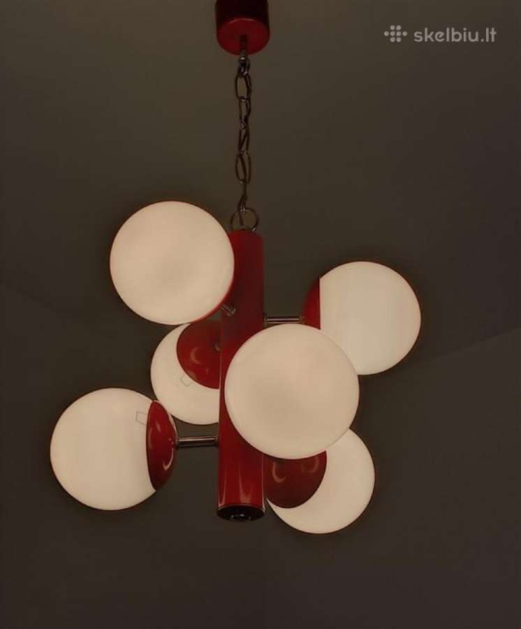 Ryški, stllinga vintažinė, mid century lempa - nuotraukos Nr. 2