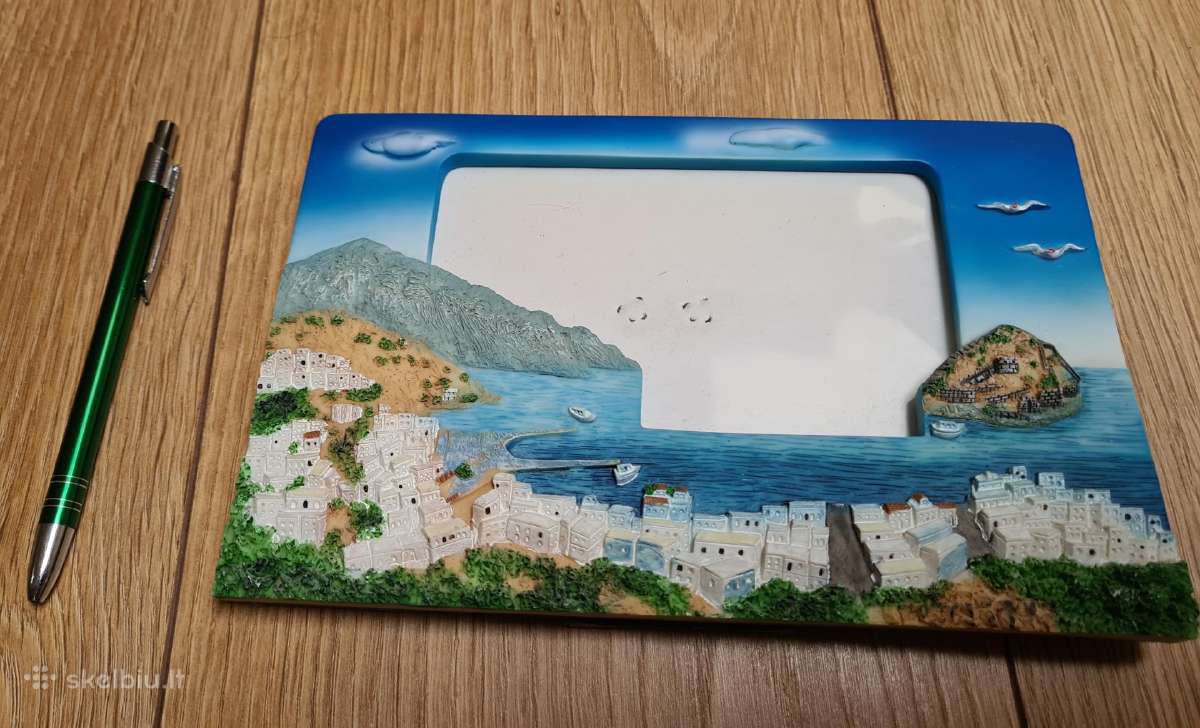 Rėmelis nuotraukai (Creta, Santorini)
