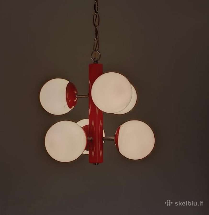 Ryški, stllinga vintažinė, mid century lempa - nuotraukos Nr. 14