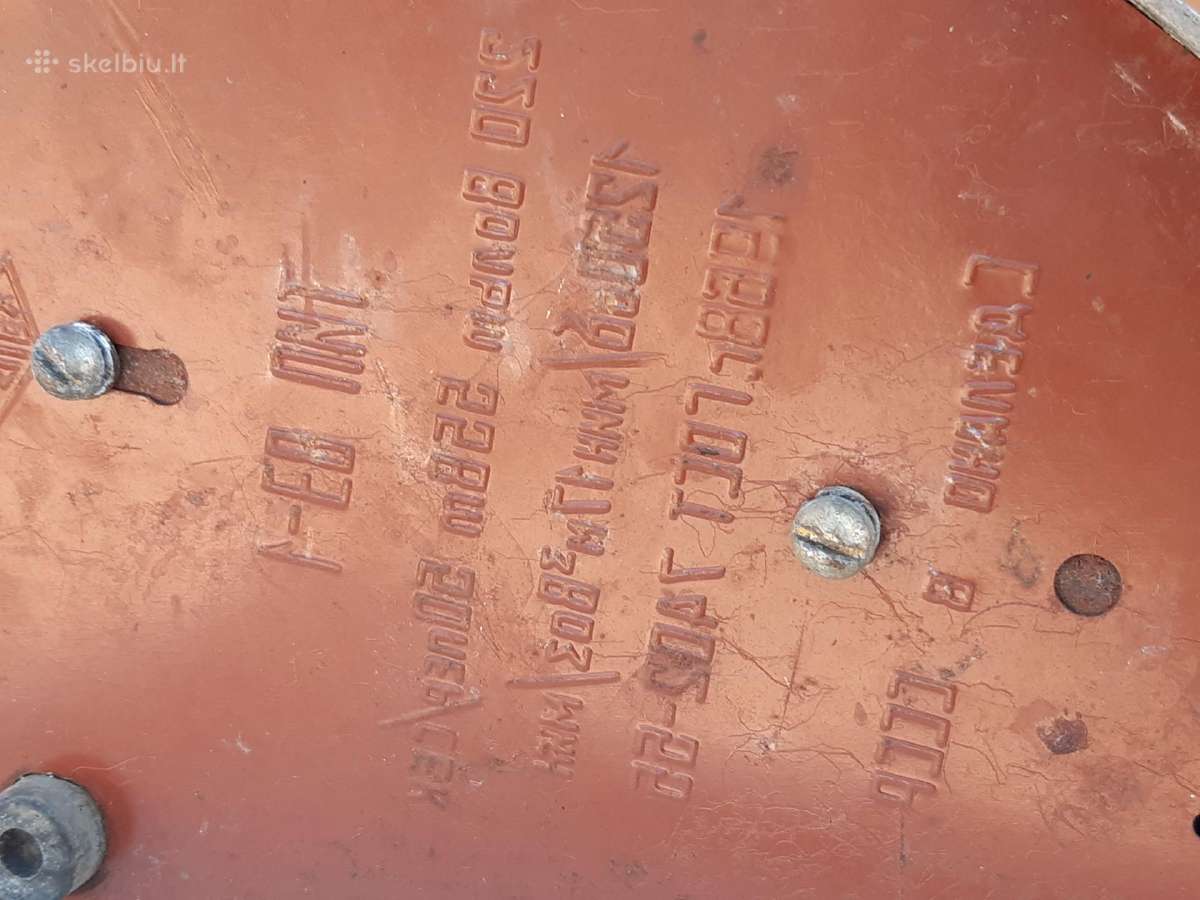 Senoviški staliniai ventiliatoriai 1968m - nuotraukos Nr. 8