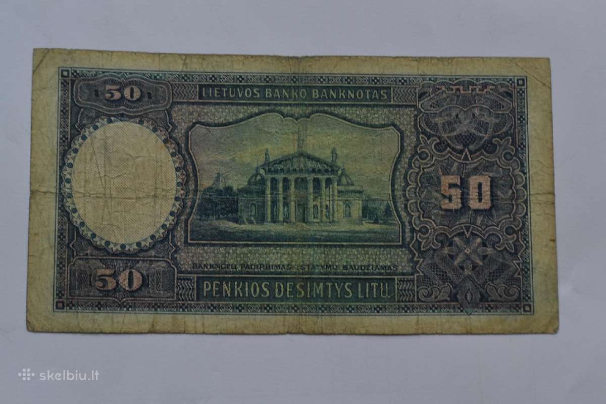 50 litu 1928 m. - nuotraukos Nr. 2