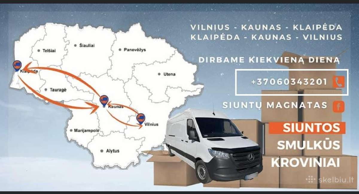 Krovinių pervėžimas Vilnius, Kaunas, Klaipėda - nuotraukos Nr. 2