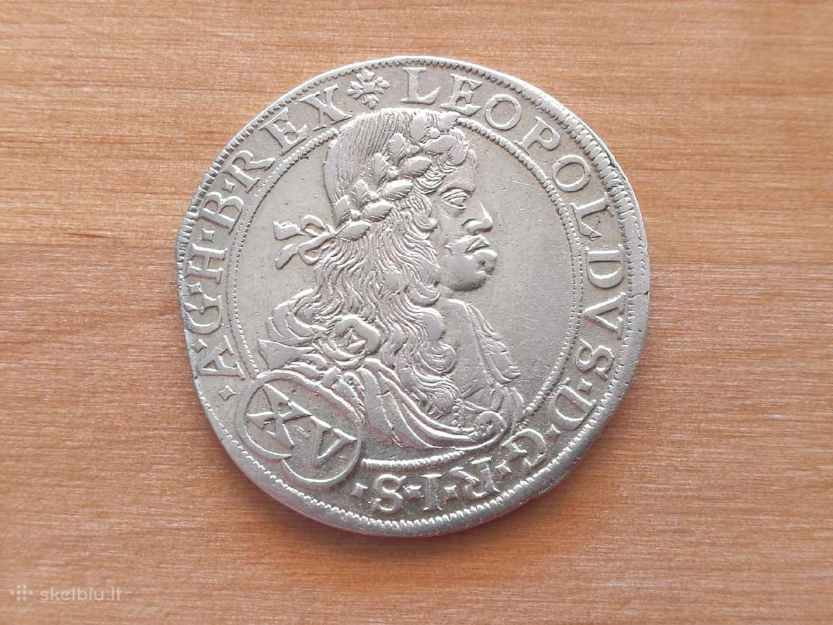 Austrija 15 kreuzer 1664