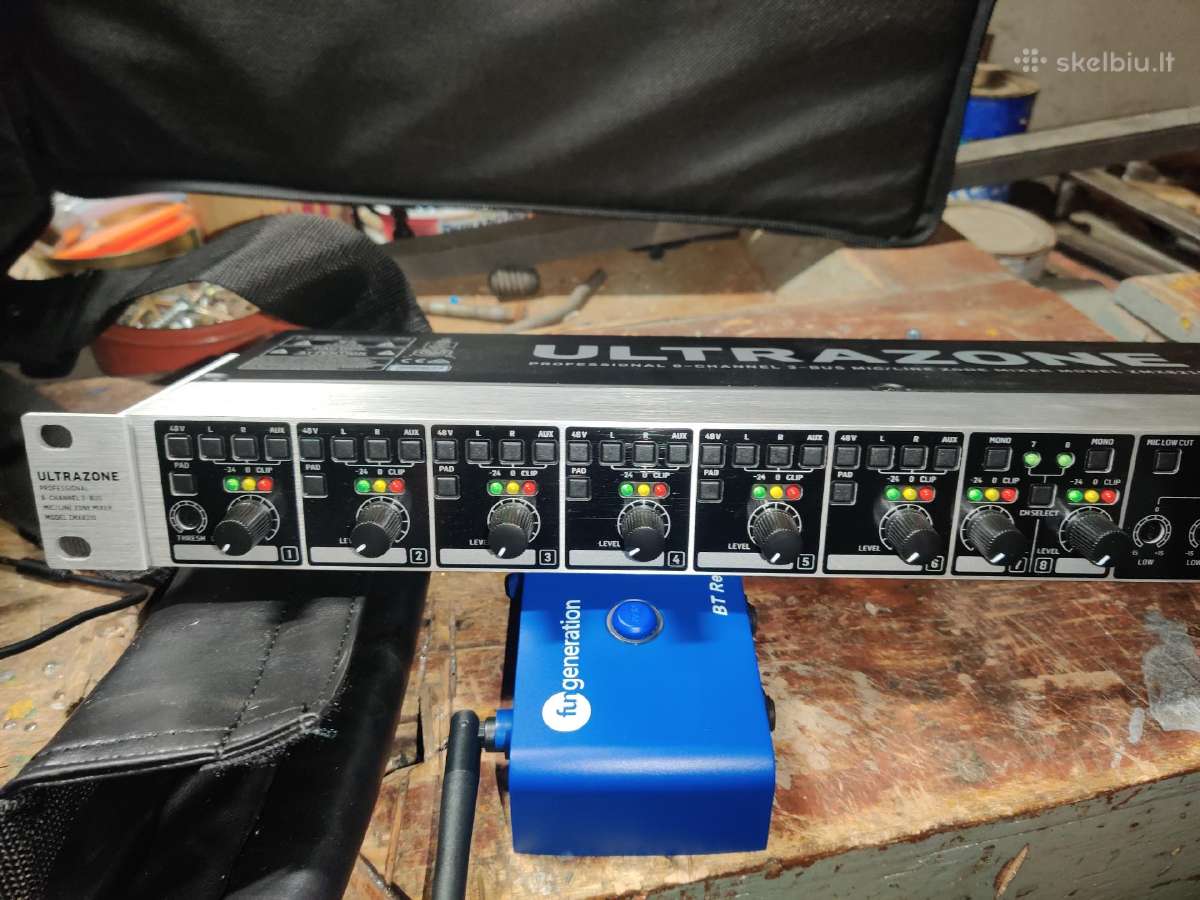 Behringer zmx8210 rack mikseris - nuotraukos Nr. 3