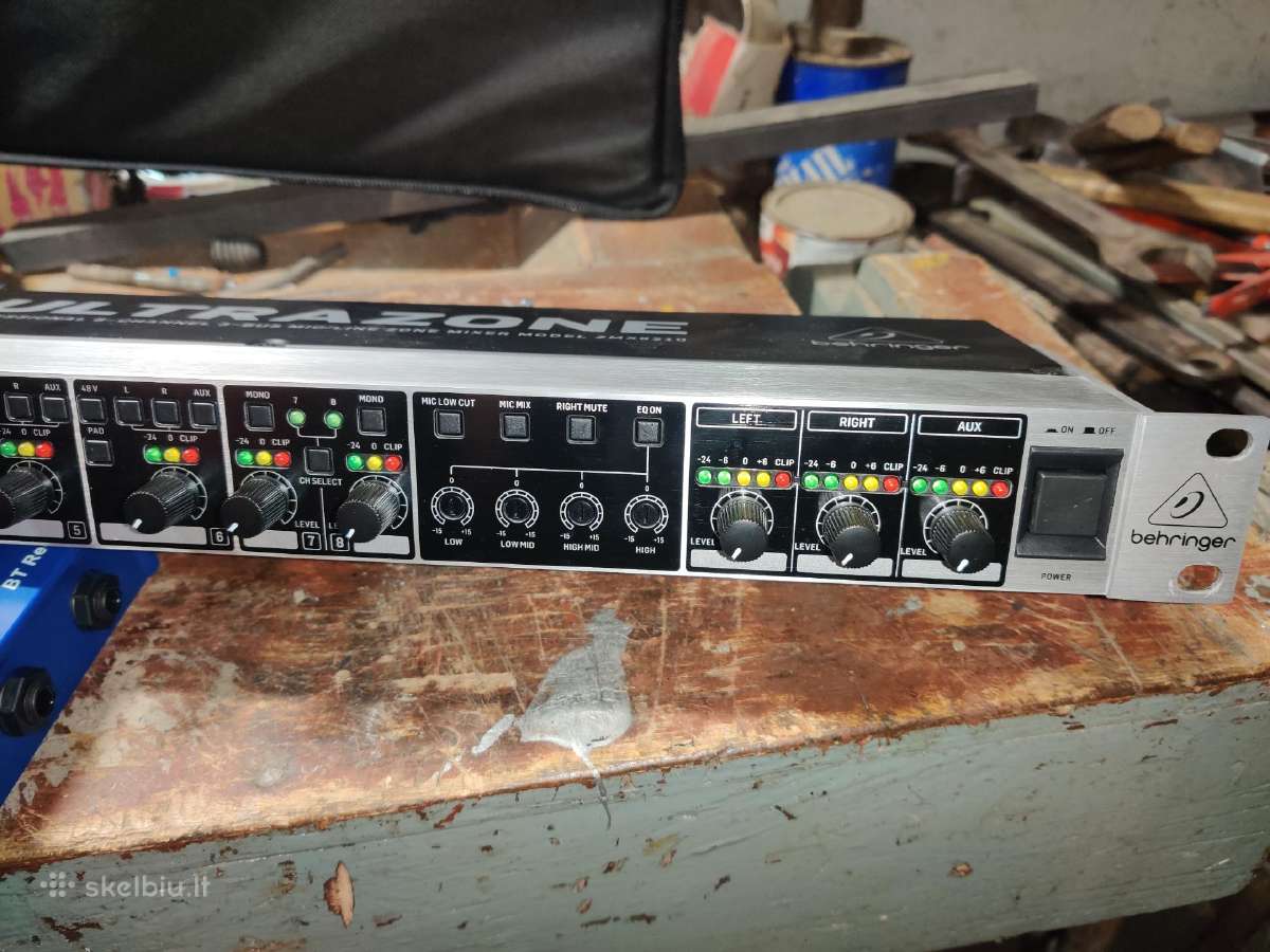 Behringer zmx8210 rack mikseris - nuotraukos Nr. 4