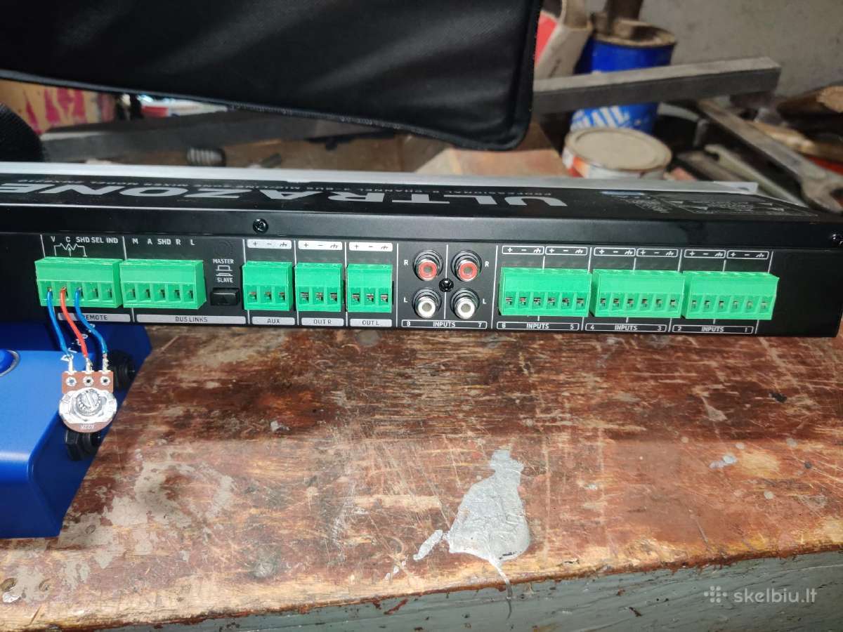 Behringer zmx8210 rack mikseris - nuotraukos Nr. 5