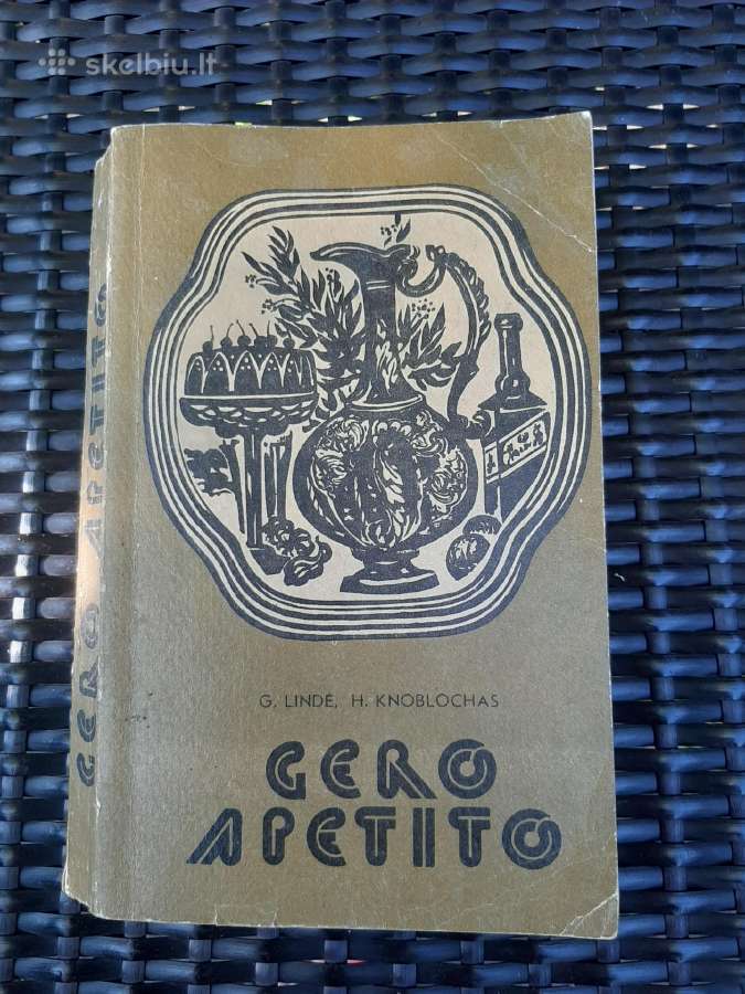 Senovinė,antikvarinė knyga-gero Apetito