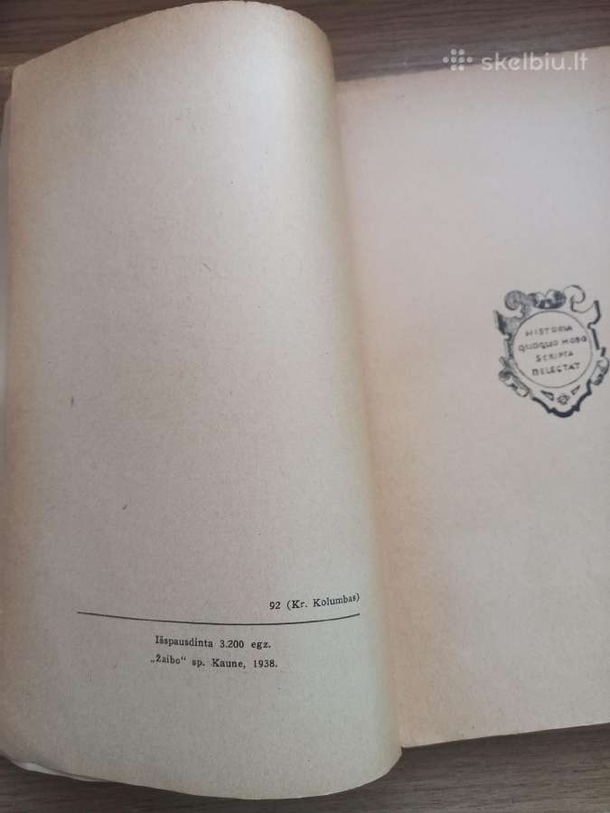 1938 m, Petro Lapelio " Kristupas Kolumbas " - nuotraukos Nr. 5