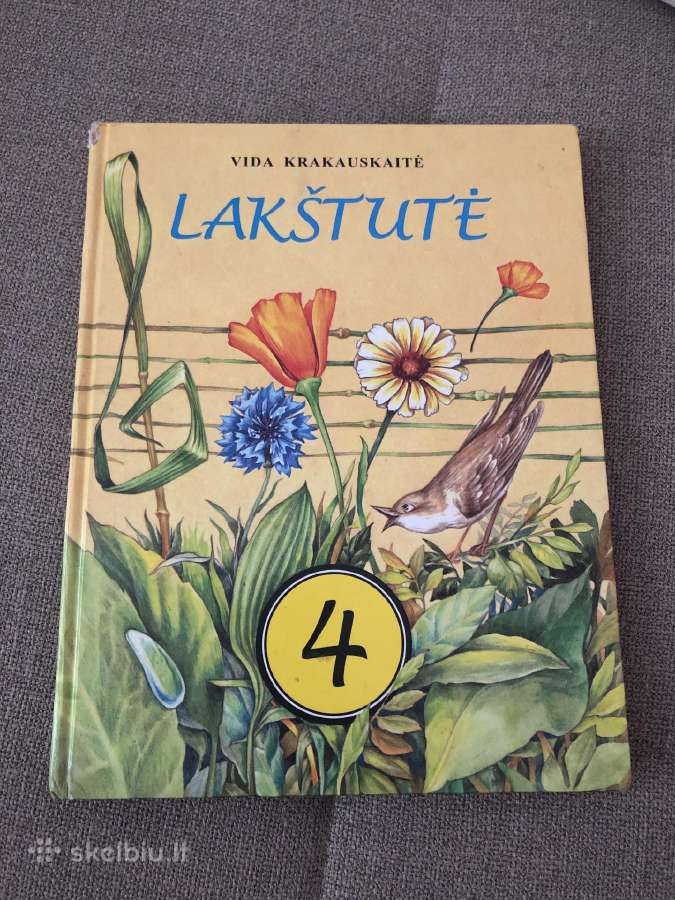 Lakštutė, vadovėlis 4 klasei