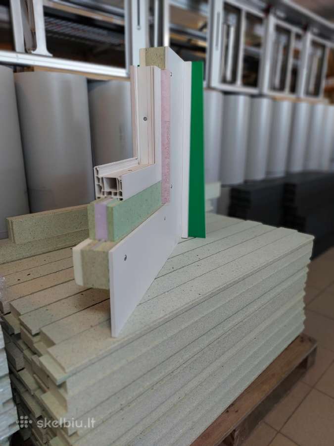 Langų išnešimo termoprofiliai gamintojo kainomis - nuotraukos Nr. 7