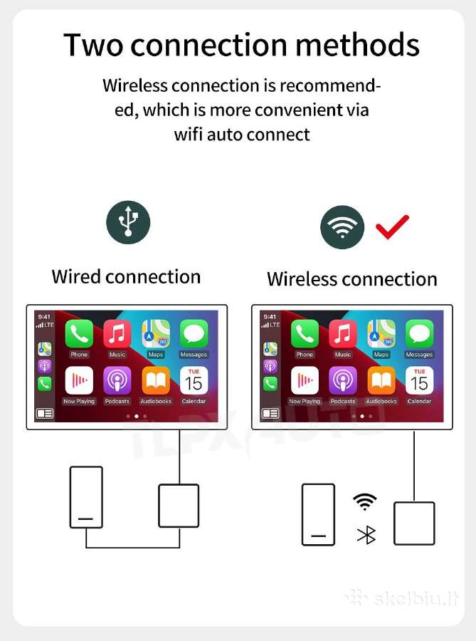 Bevielis/wireless carplay adapteris, multimedija - nuotraukos Nr. 10