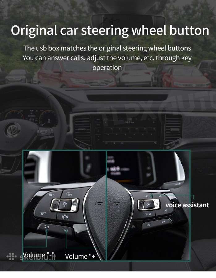 Bevielis/wireless carplay adapteris, multimedija - nuotraukos Nr. 12