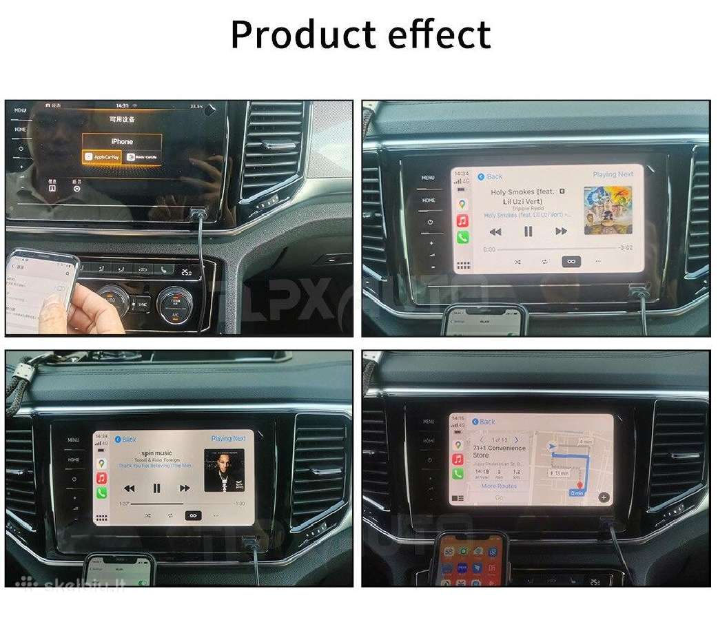 Bevielis/wireless carplay adapteris, multimedija - nuotraukos Nr. 4