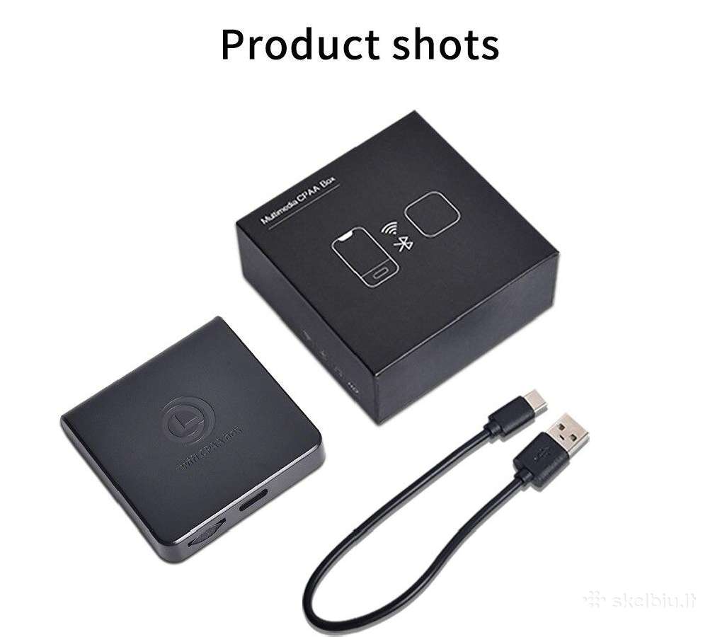 Bevielis/wireless carplay adapteris, multimedija